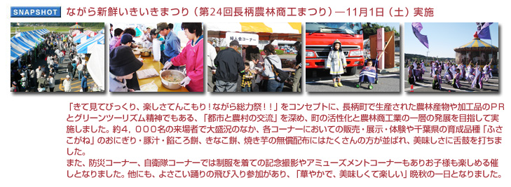 �Ȃ���V�N���������܂�i��24�񒷕��_�я��H�܂�j11��1���i�y�j���{